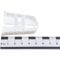 Торцевые заглушки для плинтуса DECONIKA (55 мм; 255 Ясень бьянко; 2 шт.) Д-П55-Тп-Ф1 255 ЯСН БНК