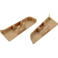 Торцевые заглушки для плинтуса DECONIKA (55 мм; 11 Дуб рустик; 2 шт.) Д-П55-Тп-Ф1 211 ДУБ РСТ