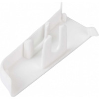 Торцевые заглушки для плинтуса DECONIKA (55 мм; 001 Белый; 2 шт.) Д-П55-Тп-Ф1 001 БЕЛ