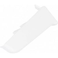 Торцевые заглушки для плинтуса DECONIKA (55 мм; 001 Белый; 2 шт.) Д-П55-Тп-Ф1 001 БЕЛ