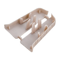 Торцевые заглушки для плинтуса DECONIKA (55 мм; 215 Дуб снежный; 2 шт.) Д-П55-Тп-Ф1 215 ДУБ СНЖ