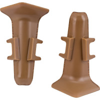 Угол внутренний для плинтуса DECONIKA (55 мм; 291 Орех; 2 шт.) Д-П55-В-Ф2 291 ОРХ