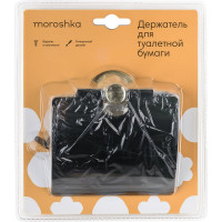 Держатель для туалетной бумаги Moroshka Oro Nero закрытый 925-106-01