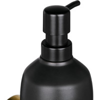 Настенный дозатор для жидкого мыла Moroshka Oro Nero 925-107-01