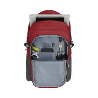 Рюкзак Wenger NEXT Ryde 16", красный/антрацит, переработанный ПЭТ/Полиэстер, 32x21x47 см, 26 л 611991