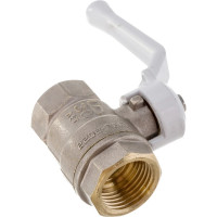 Шаровой кран LD PRIDE 1/2'' вн/вн рукоятка, белая 544496