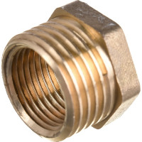 Футорка LD PRIDE 1/2'' - 3/8'' нар/вн латунь 550001