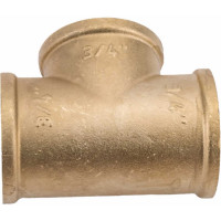 Тройник LD PRIDE 3/4'' вн/вн/вн латунь 550004