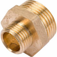 Переходной ниппель LD PRIDE 1'' - 1/2'' нар/нар латунь 549719