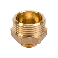 Переходной ниппель LD PRIDE 1'' - 1/2'' нар/нар латунь 549719