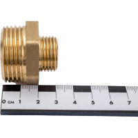 Переходной ниппель LD PRIDE 1'' - 1/2'' нар/нар латунь 549719