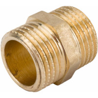 Ниппель LD PRIDE 1/2'' нар/нар латунь 549721