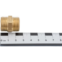 Ниппель LD PRIDE 1/2'' нар/нар латунь 549721