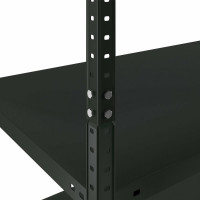 Металлический стеллаж BRABIX "ГРАФИТ MS KD-180/50-5", лофт, 1850x1000x500 мм, 5 полок 291270