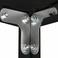 Металлический стеллаж BRABIX "ГРАФИТ MS KD-180/50-5", лофт, 1850x1000x500 мм, 5 полок 291270