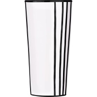 Ваза Moroshka Grafica 1.2 л, размер 8x12.5x25 см, цвет белый, черный 935-401-01