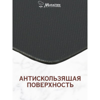 Разделочная доска MARMITON пластик, 35.5x22x0.15 см, серая 17635