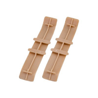 Соединитель для плинтуса IDEAL Классик 85 мм, 203 дуб беленый К-П85-С-Ф2 203 дуб БЛН