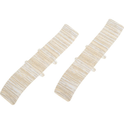 Соединитель для плинтуса IDEAL Классик 70 мм, 252 ясень белый К-П70-С-Ф2 252 ЯСН БЕЛ