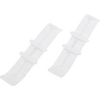 Соединитель для плинтуса IDEAL Классик 70 мм, 252 ясень белый К-П70-С-Ф2 252 ЯСН БЕЛ