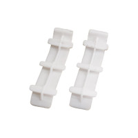 Соединитель для плинтуса IDEAL Классик 55 мм, 252 ясень белый К-П55-С-Ф2 252 ЯСН БЕЛ