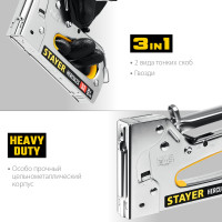 Степлер STAYER Hercules-53 стальной корпус, тип 53, 13, 300 31519