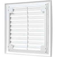 Решетка 3535РРН наружная ASA вентиляционная вытяжная 350x350 мм ERA 87-641