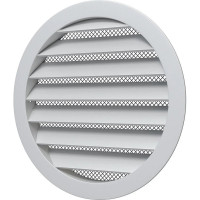 Решетка вентиляционная круглая 12.5РКМ (150 мм; алюминиевая; с фланцем 125 мм) ERA 86-682