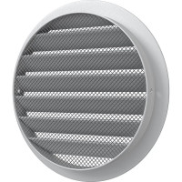 Решетка вентиляционная круглая 12.5РКМ (150 мм; алюминиевая; с фланцем 125 мм) ERA 86-682