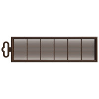 Решетка вентиляционная 2307ДП (227x67 мм; коричневая) ERA 90-01923