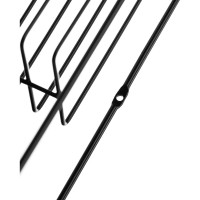 Прямоугольная полка Moroshka Minima 40,8x11,3x52 см., цвет черный 930-002-01