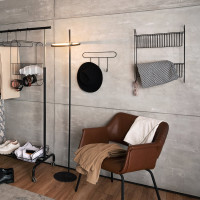Прямоугольная полка Moroshka Minima 40,8x11,3x52 см., цвет черный 930-002-01