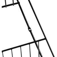 Прямоугольная полка Moroshka Minima 40,8x11,3x52 см., цвет черный 930-003-01