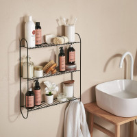 Прямоугольная полка Moroshka Minima 40,8x11,3x52 см., цвет черный 930-003-01