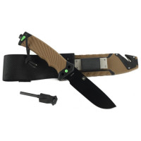 Нож с паракордом Ganzo G8012V2-DY