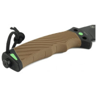 Нож с паракордом Ganzo G8012V2-DY