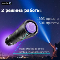 Фонарь аккумуляторный светодиодный ручной ФОТОН-Х MSA-1900X 24542