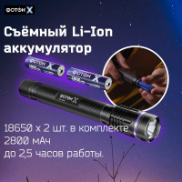 Аккумуляторный светодиодный фонарь ФОТОН MSA-2400X 24543