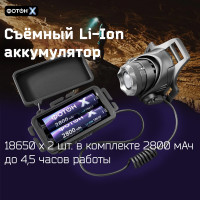 Налобный аккумуляторный светодиодный фонарь ФОТОН SA-2100X 24544