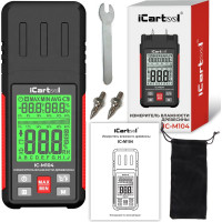 Электронный измеритель влажности древесины iCarTool гигрометр IC-M104