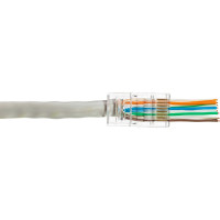 Сквозной коннектор RJ-45 8p8c Retic cat. 5e, 50шт. CN-8P8C-C5E-U-H-TWCS/50
