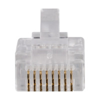 Сквозной коннектор RJ-45 8p8c Retic cat. 5e, 50шт. CN-8P8C-C5E-U-H-TWCS/50