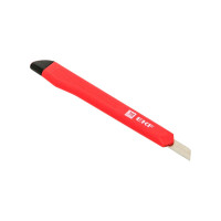 Нож с сегментированным лезвием EKF Master НСМ-10 9 мм ncm-10-ms