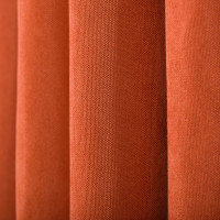 Готовая штора Moroshka Datch 140x260 см, крепление шторная лента, коричневый 918-207-01
