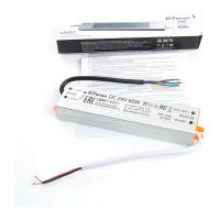 Электронный трансформатор для светодиодной ленты FERON 60W 24V (драйвер), LB007, 48057