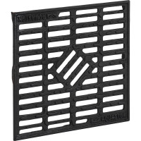 Чугунная решетка для дождеприемника Aquastok 300x300 "капля" B125 (32814) 549134