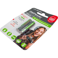 Бытовой аккумулятор GoPower HR03 AAA BL2 NI-MH 400mAh 00-00018319