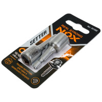 Ключ-насадка магнитная NUT SETTER 10x48 мм, 2 шт, карта NOX 551002