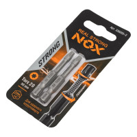 Бита торсионная STRONG (2 шт; TX20х50 мм; карта; E6.3) NOX 339205-2