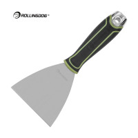 Малярный строительный шпатель ROLLINGDOG Joint knife из нержавеющей стали, 101 мм., ультра-гибкое лезвие, металлический наконечник 50383